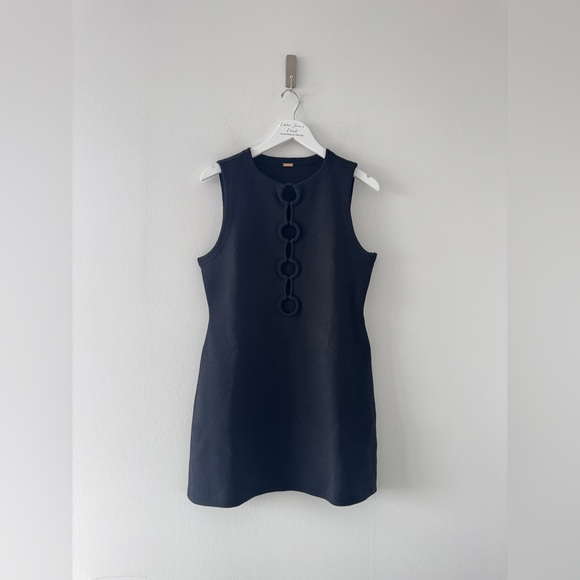 CULT GAIA NEW Hartley Knit Black Mini Dress - Picture 4 of 15